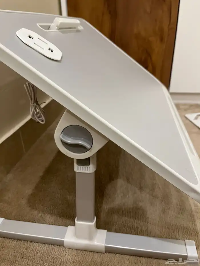 طاوله محموله طاولة متعدده الوظائف بيضاء 7