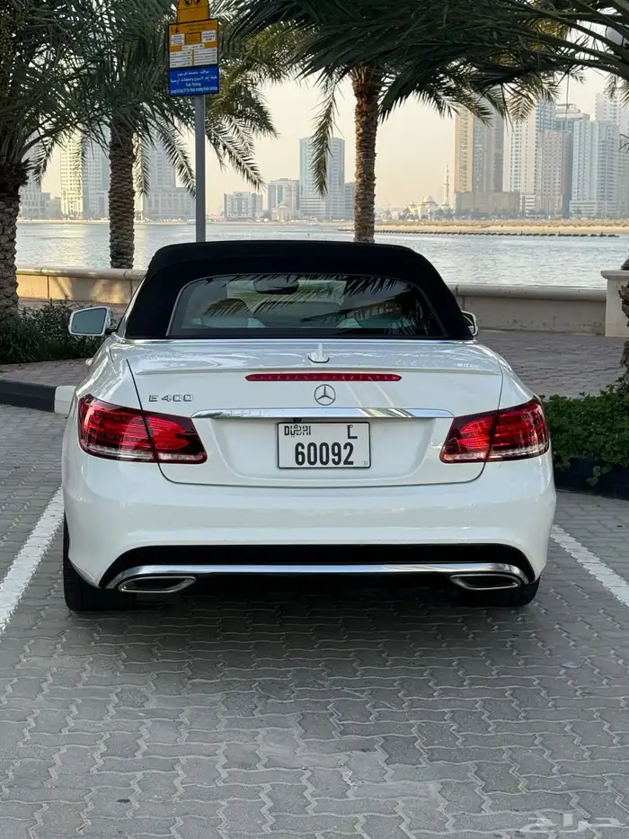 مرسيدس E400 كوبيه أبيض 2016 كت AMG 14