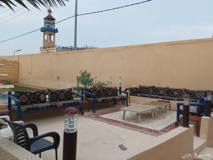 استراحة المزاحمية قريبة من الرياض للإيجار يومي 25
