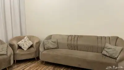 كنب ثنين كبار واحد صغير 1