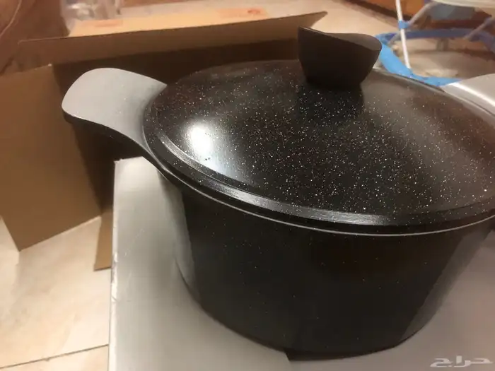 اطقم جرانيت حجم كبير كوري وتركي واستانلس تركي كله جديد 6