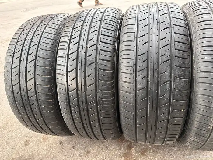 جنوط لكزز بلاك ديشن درجه اولى مع كفرات دنلوب 275.50.21ت22 4
