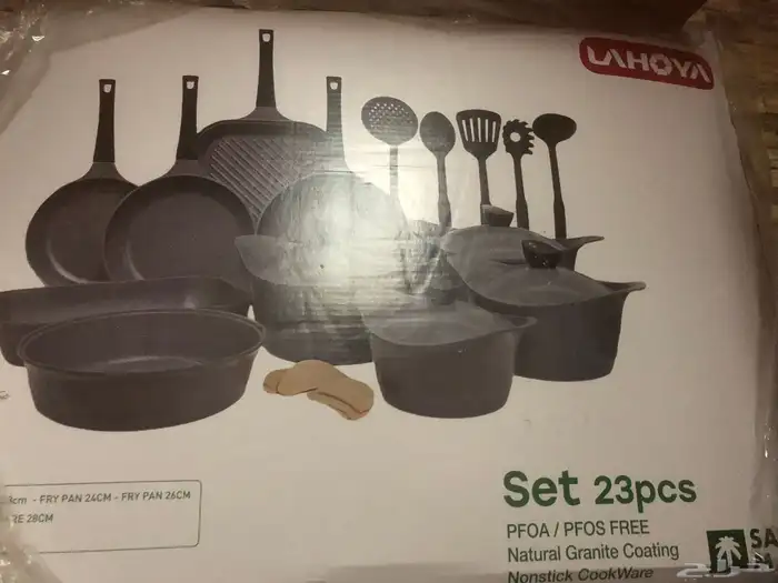 اطقم جرانيت حجم كبير كوري وتركي واستانلس تركي كله جديد 11