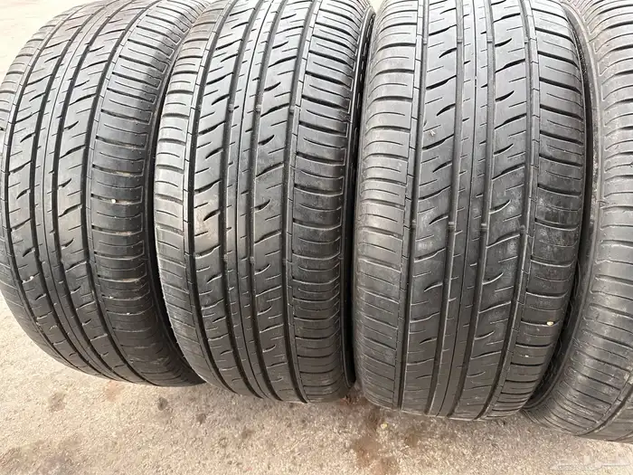 جنوط لكزز بلاك ديشن درجه اولى مع كفرات دنلوب 275.50.21ت22 5