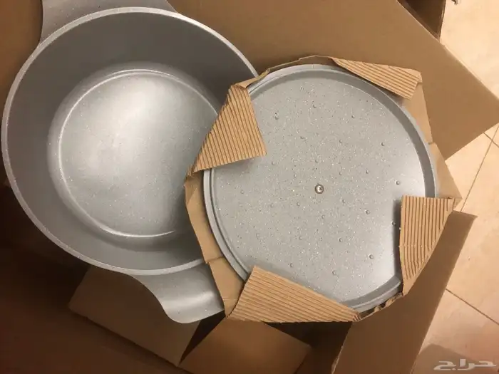 اطقم جرانيت حجم كبير كوري وتركي واستانلس تركي كله جديد 7