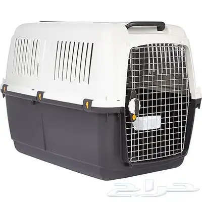 بوكس نقل حيوانات كبير و مؤمن و مكان للاكل animals box dogs 0