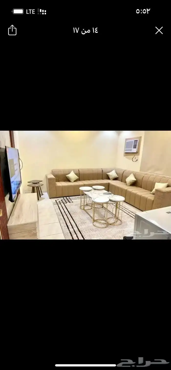 شقق إيجار جديده مفروشة في عمارة سكنية خاصه 3