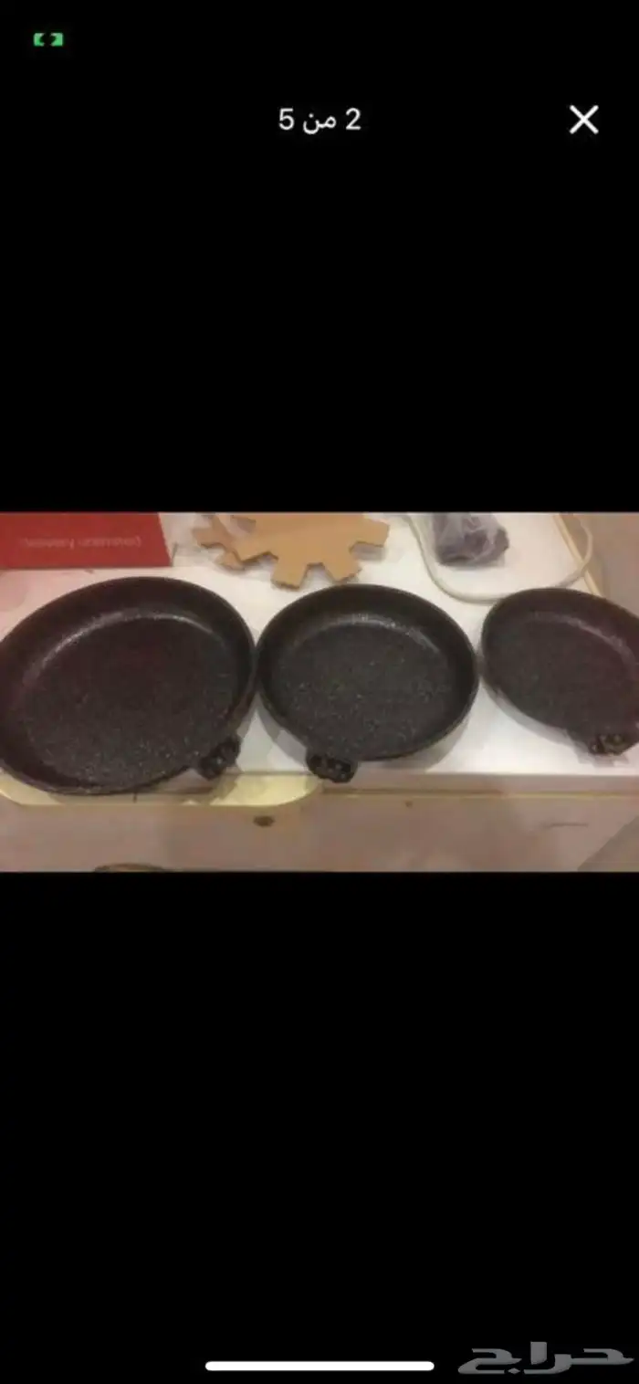 اطقم جرانيت حجم كبير كوري وتركي واستانلس تركي كله جديد 20