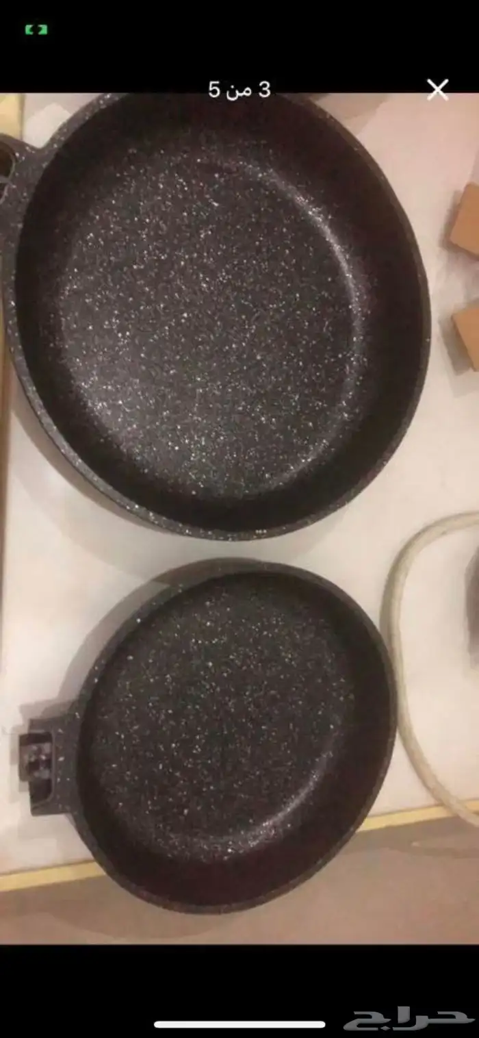 اطقم جرانيت حجم كبير كوري وتركي واستانلس تركي كله جديد 22