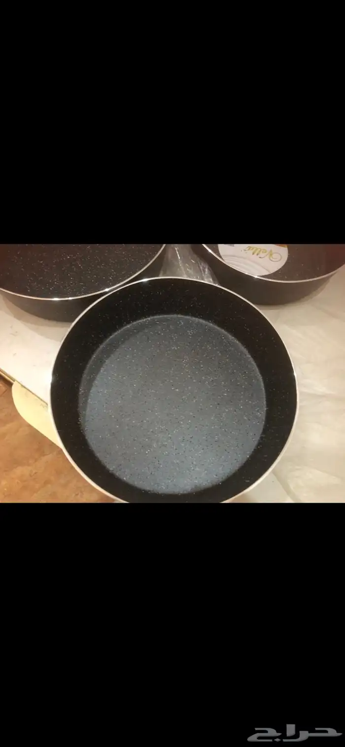 اطقم جرانيت حجم كبير كوري وتركي واستانلس تركي كله جديد 38