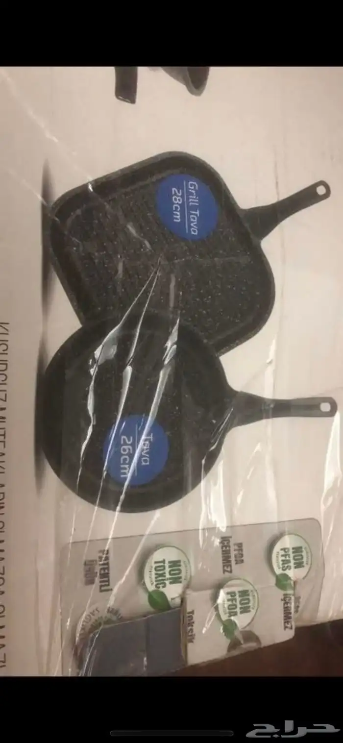 اطقم جرانيت حجم كبير كوري وتركي واستانلس تركي كله جديد 39