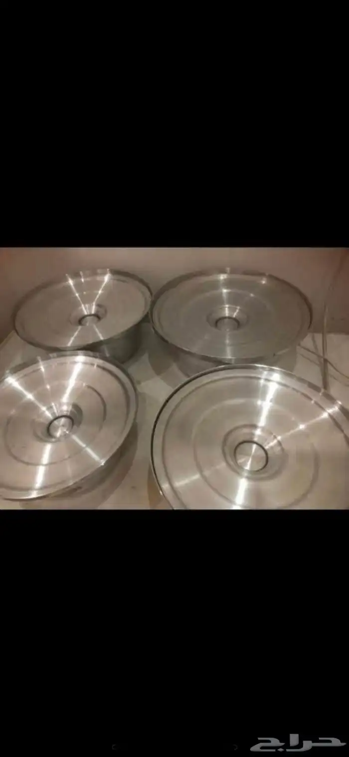 اطقم جرانيت حجم كبير كوري وتركي واستانلس تركي كله جديد 37