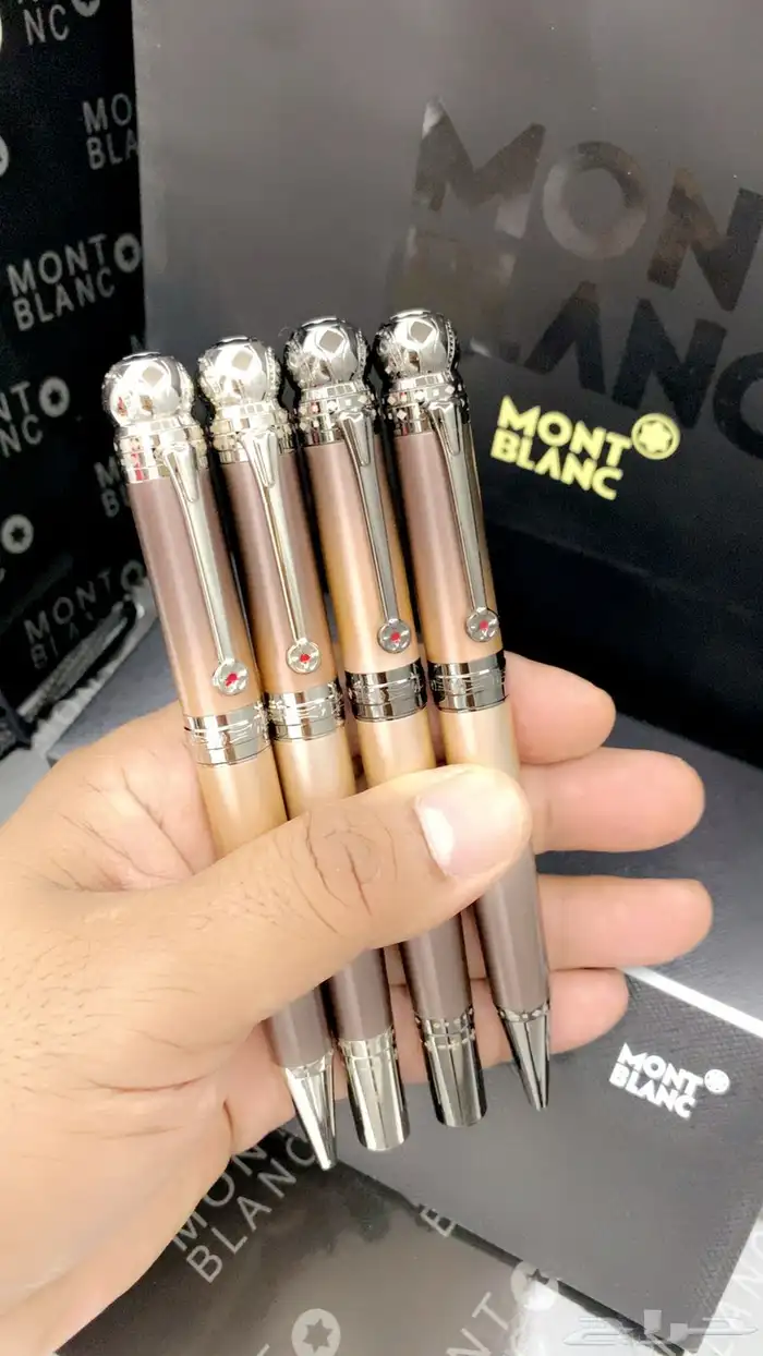 أقلام رجالية مون بلان 8