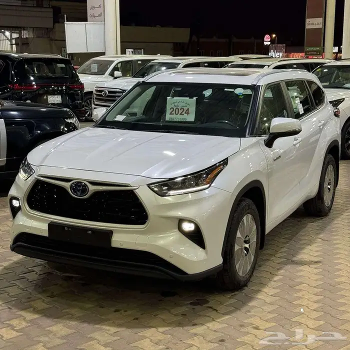 تويوتا هايلاندر GLE هايبرد سعودي موديل 2024 1