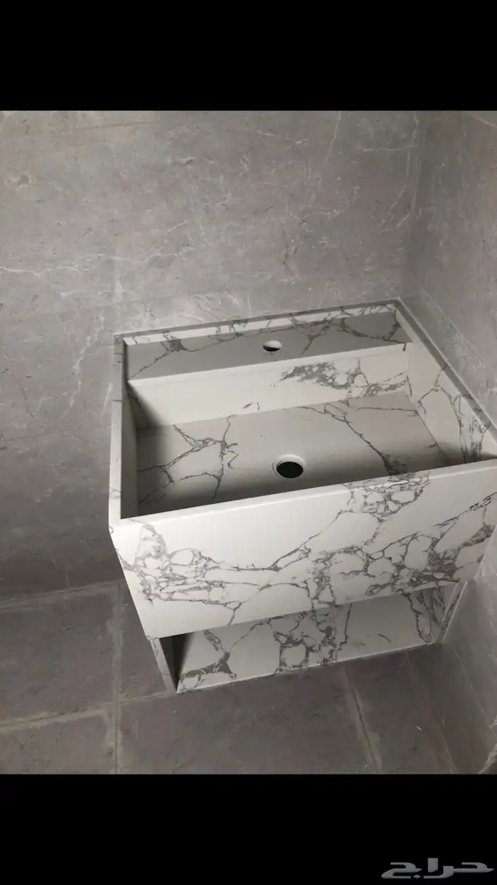 مغاسل رخام طبيعي وصناعة ومطبخ وطولات 20