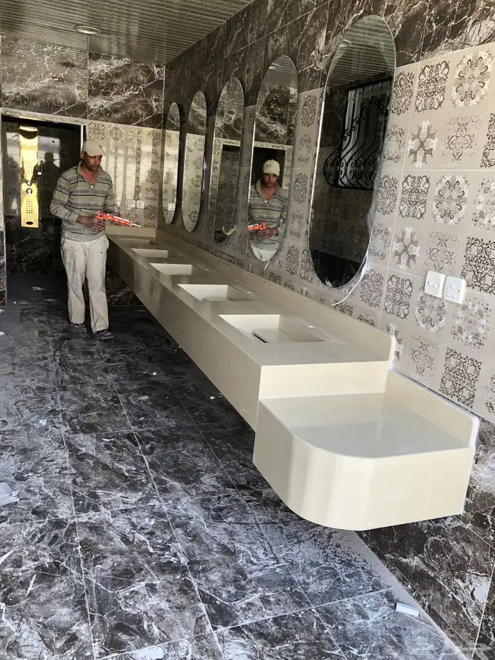 مغاسل رخام طبيعي وصناعة ومطبخ وطولات 8