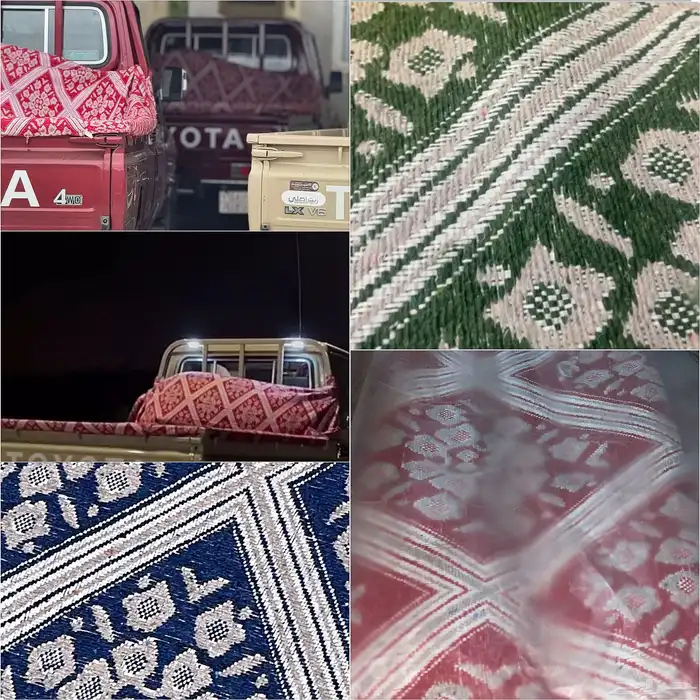 حنبل للشاص فرشة لصندوق الشاص 0