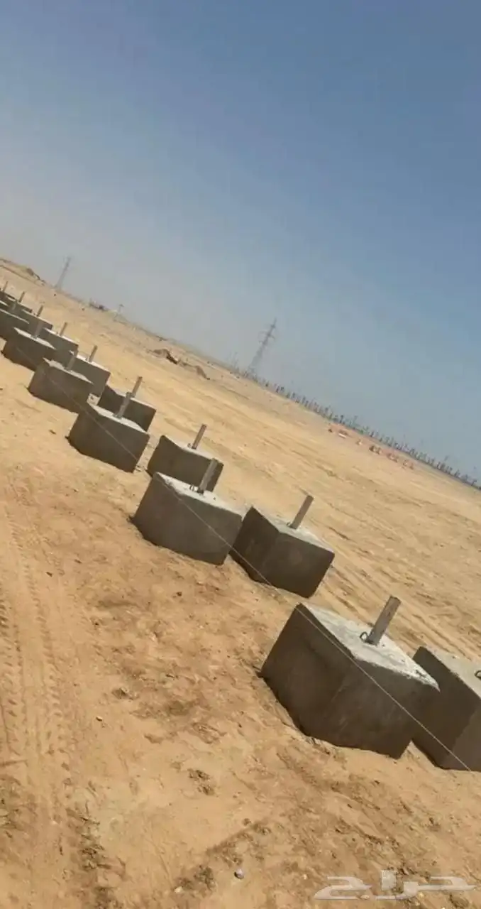 حواجز تنظيم افنتات حشود تنظيميةتصنيع صبات الخرسانية الاسوار 19