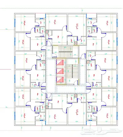شقق فندقية سكنية في النسيم امام جامع الراجحي ((285 الف)) 6