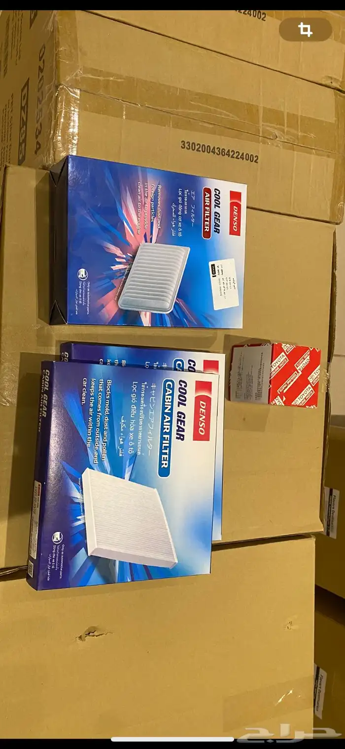 للبيع فلاتر مكيف وهواء وسيفون كورولا 2008-2013 0