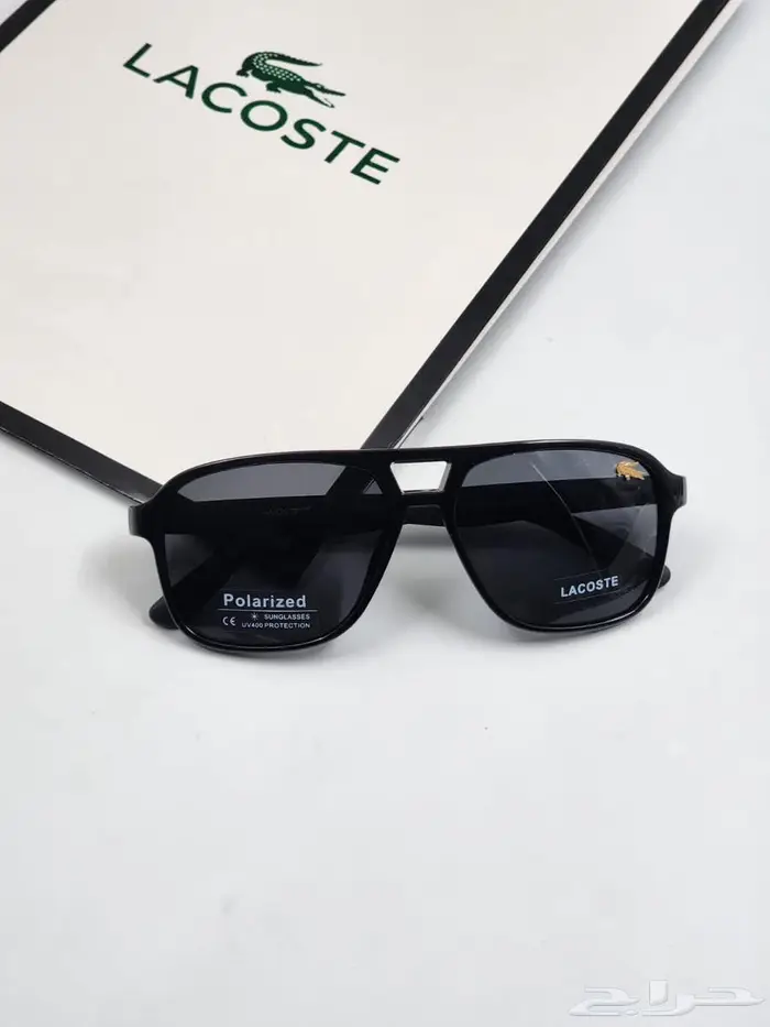 نظارات رجالي اكشخ في العيد مع لكوست نظارة بالملحقات كاملة 3