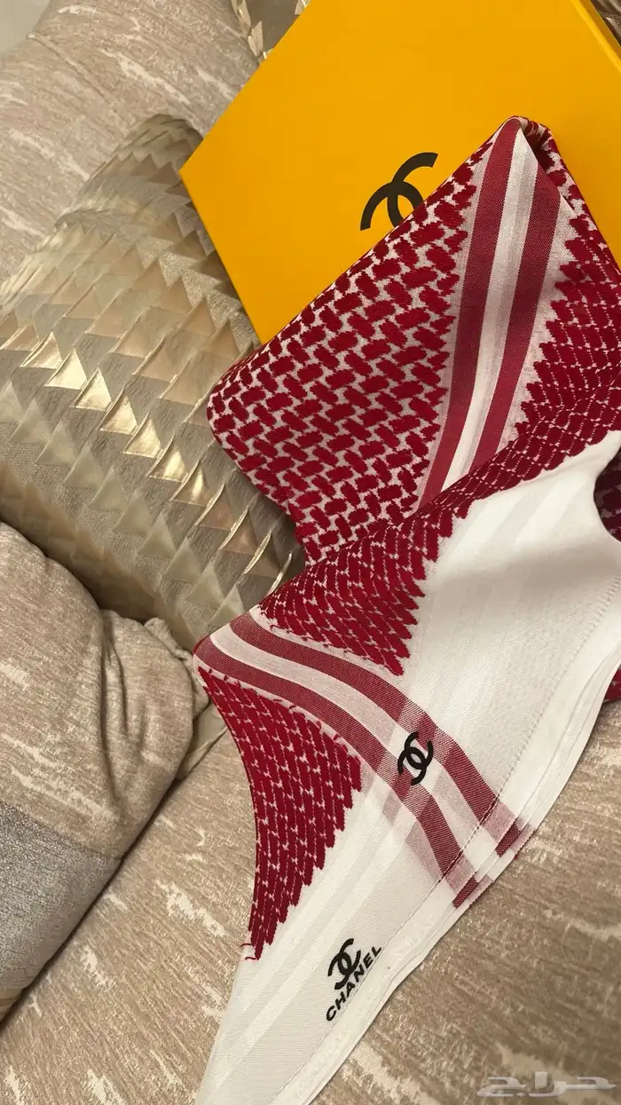 شماغ بربري وشانيل ومونت بلانك 3