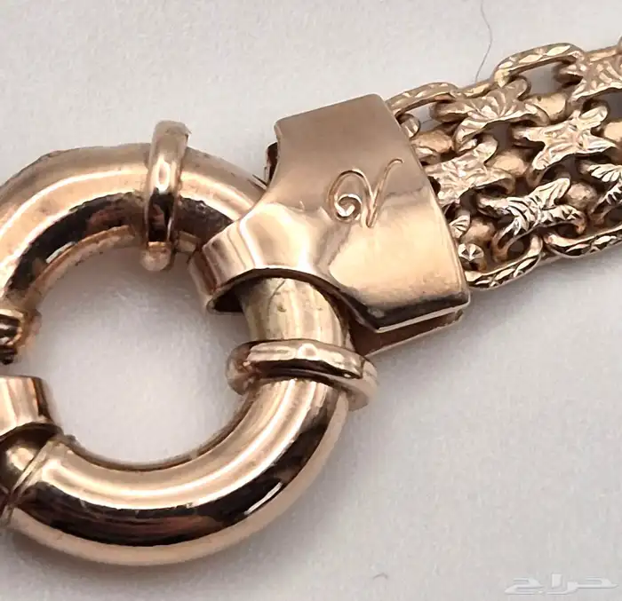 عقد فضة إيطالي مطلي ذهب أحمر ماركة Veronese for QVC. 6