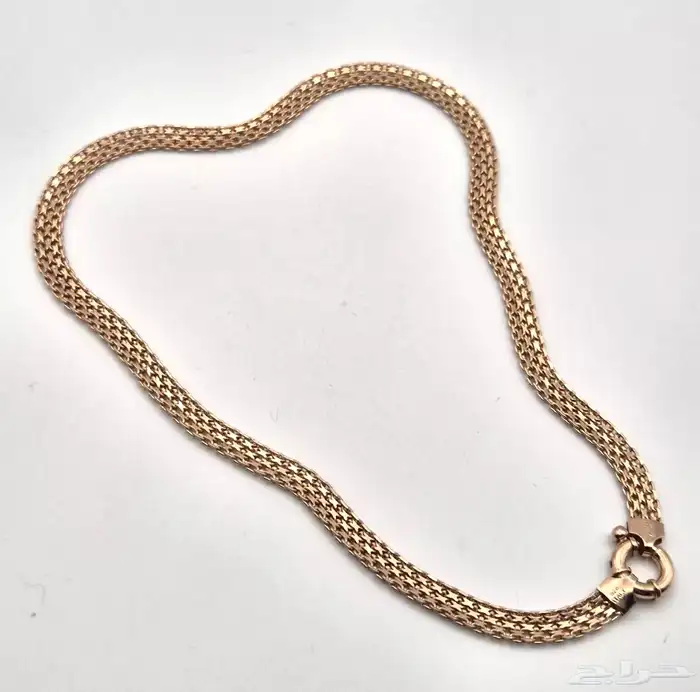 عقد فضة إيطالي مطلي ذهب أحمر ماركة Veronese for QVC. 7