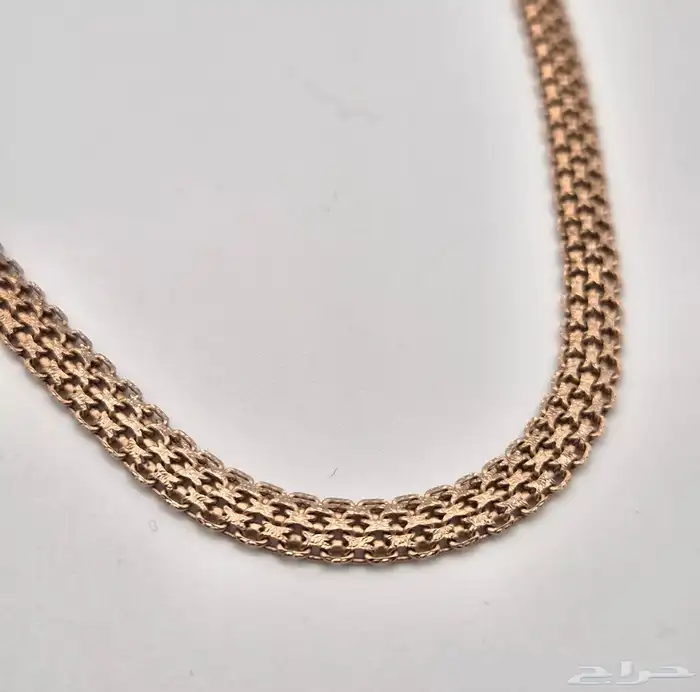 عقد فضة إيطالي مطلي ذهب أحمر ماركة Veronese for QVC. 13