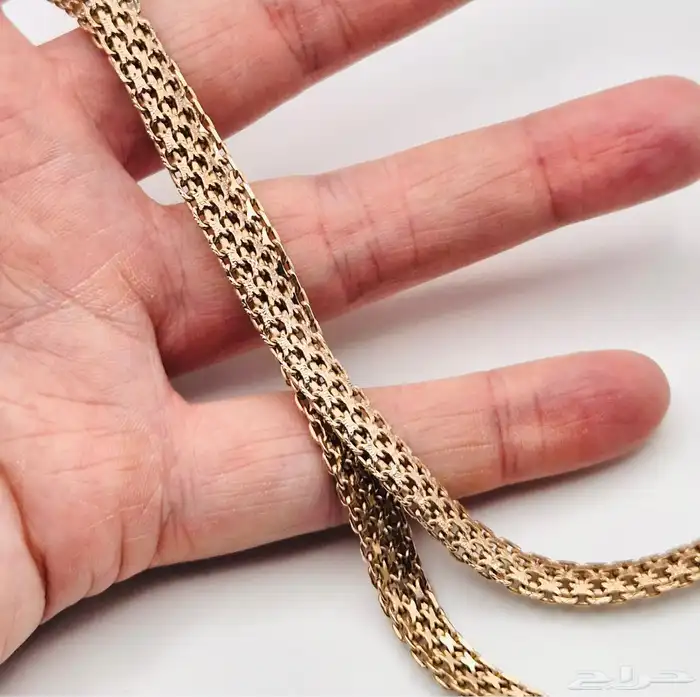 عقد فضة إيطالي مطلي ذهب أحمر ماركة Veronese for QVC. 5