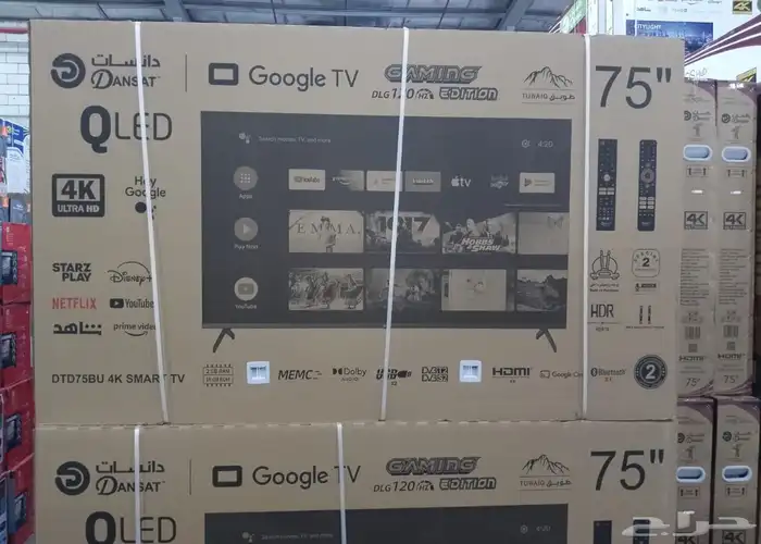 شاشات دانسات 4k كيولد جوجل TV 0