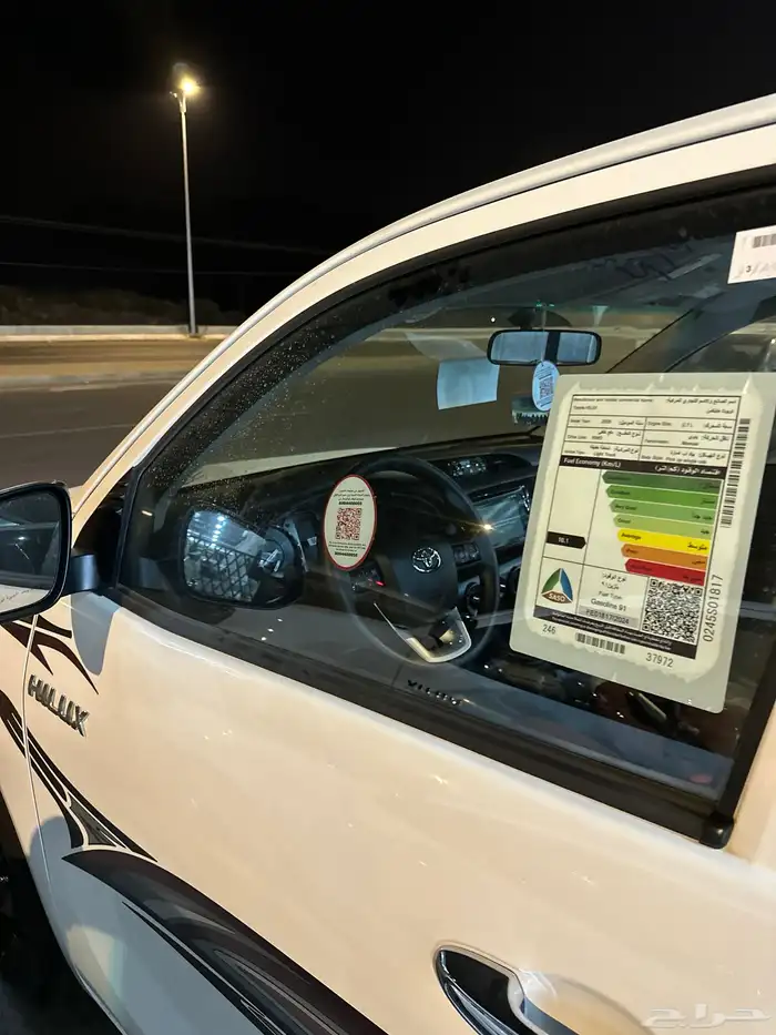 هايلوكس 2025 غماره بنزين اصفار السعر 100 10