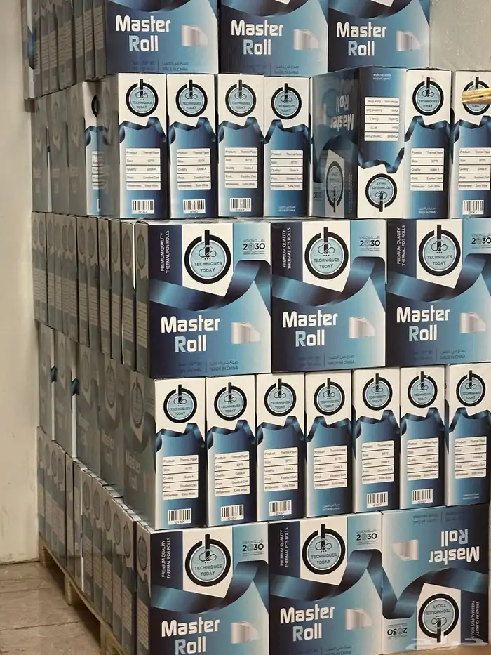 ورق رول كاشير ورق مدى ستيكرات ورق ميزان بواليصة شحن 0