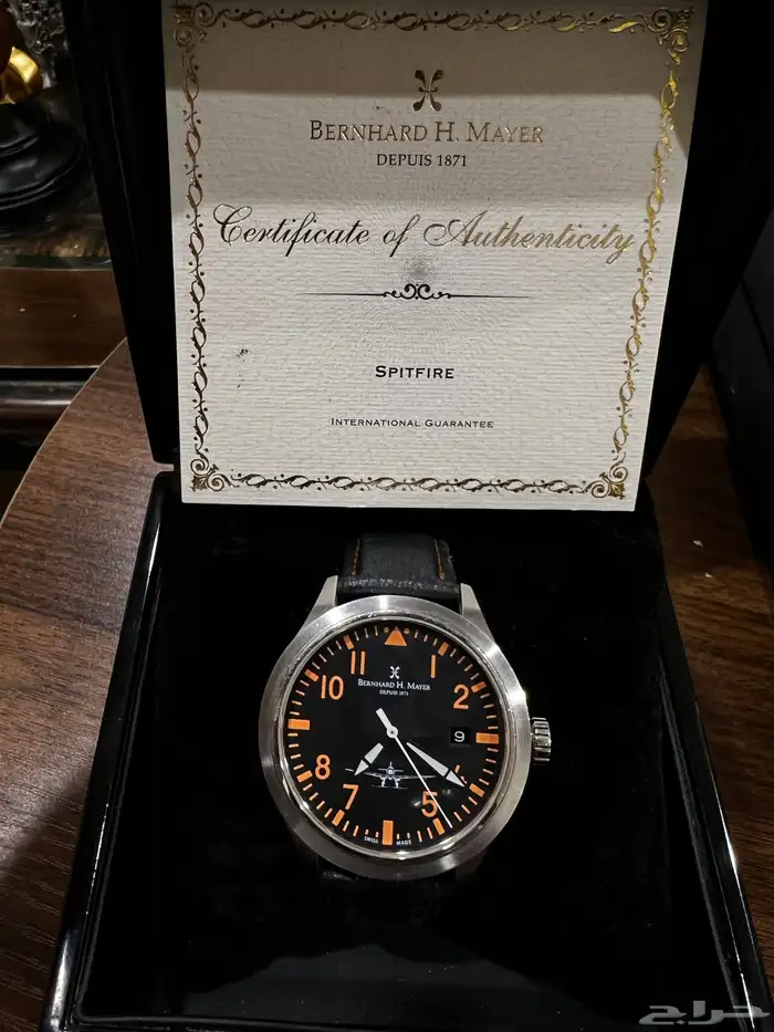 للبيع ساعه ماركه بيرنارد اتش ماير أصلي 0