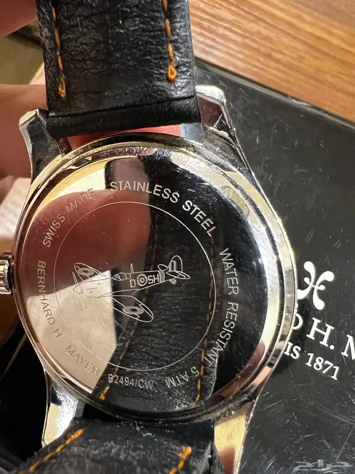 للبيع ساعه ماركه بيرنارد اتش ماير أصلي 2