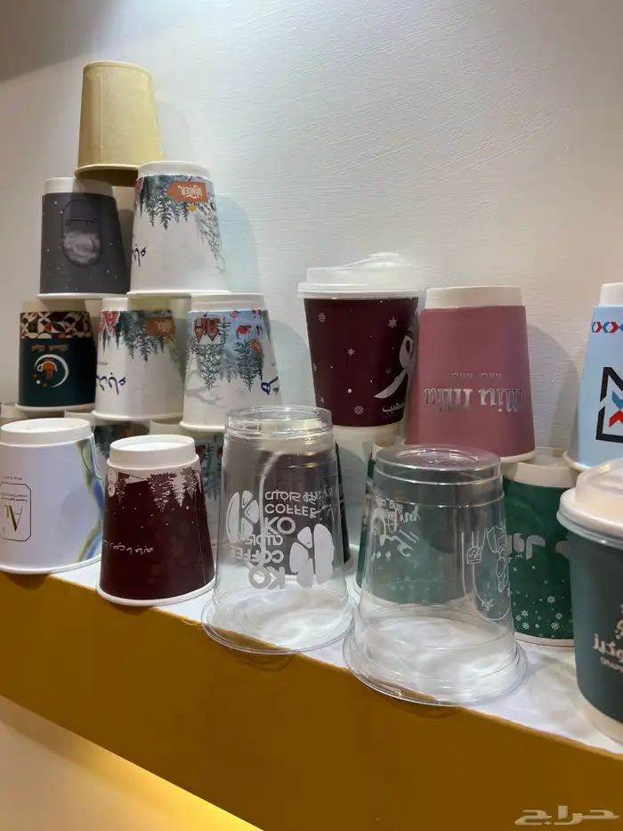 تخفيضات طباعه اكواب واستيكرات وشرايط وورق زبده 23