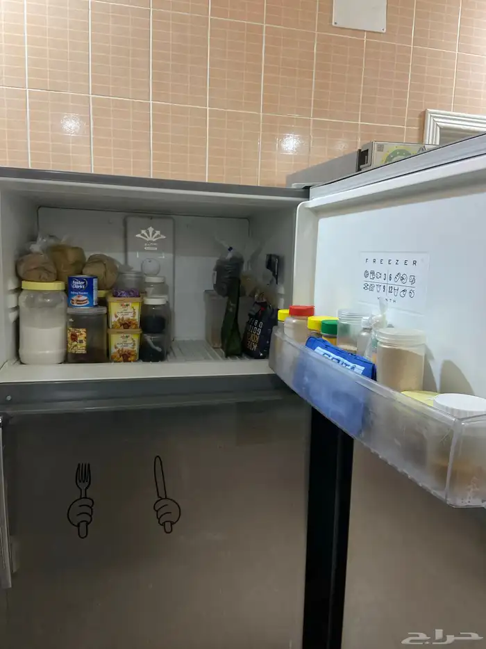 ثلاجة Kelvinator INOX الأصلية فضي للبيع بسعر 950 ريال فقط 4