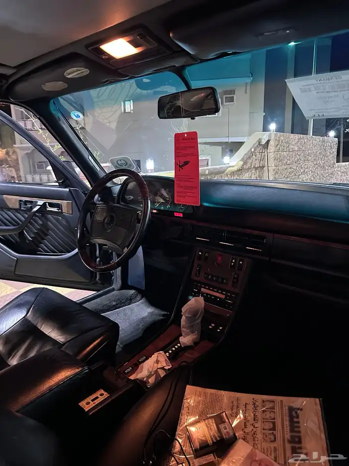 مرسيدس الرئاسي 560sel موديل 1989 28