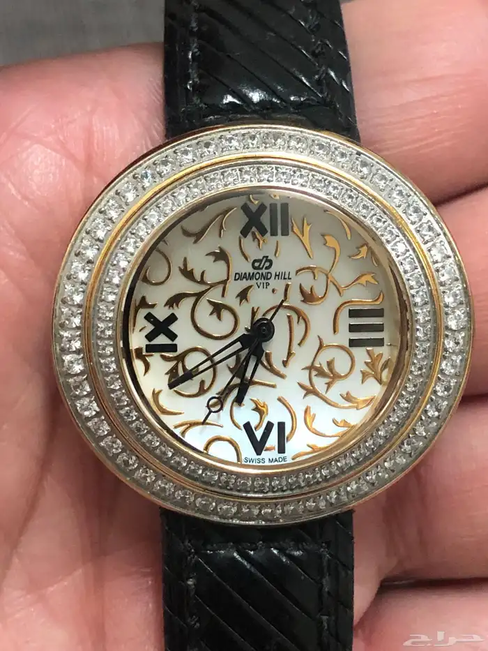 ساعة سوسرية اصلية DIAMOND HILL VIP 4