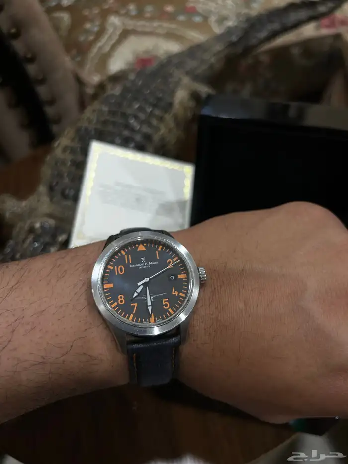 للبيع ساعه ماركه بيرنارد اتش ماير أصلي 4
