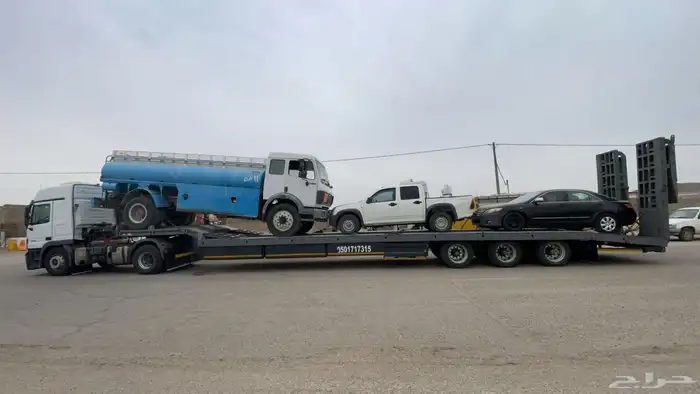 لوبد اسبشل مكره سحب لنقل الكرفانات والغرف والباصات والمعدات 2
