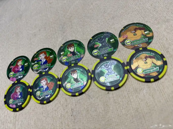 تم البيع للجميع بطايق Ben 10 النسخة الأيطالية شبيهة البطل 8