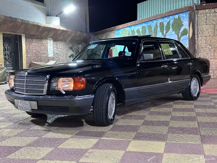 مرسيدس الرئاسي 560sel موديل 1989 13