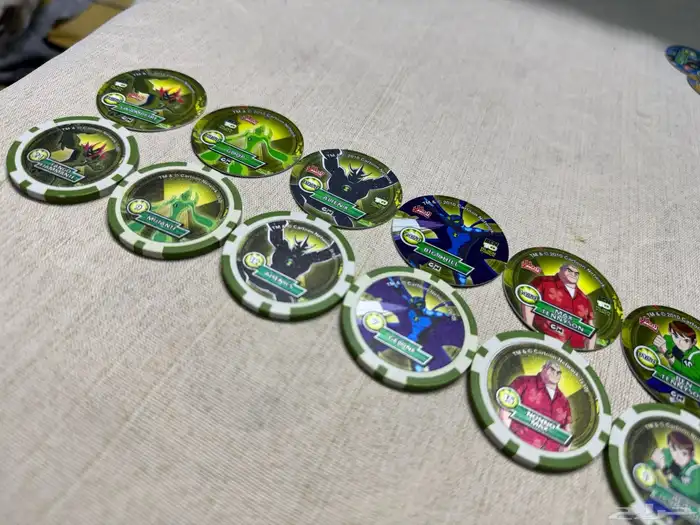 تم البيع للجميع بطايق Ben 10 النسخة الأيطالية شبيهة البطل 12