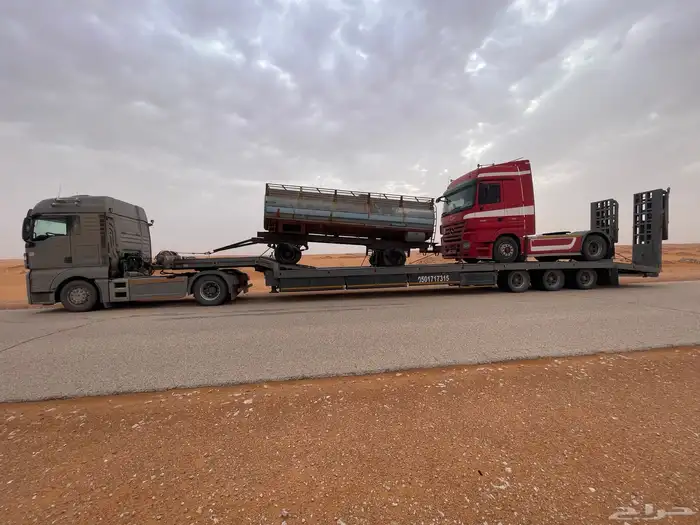 لوبد اسبشل مكره سحب لنقل الكرفانات والغرف والباصات والمعدات 1