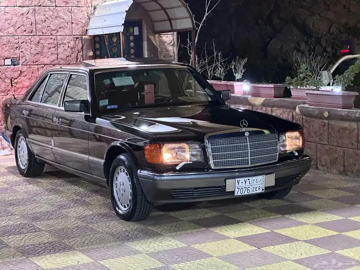 مرسيدس الرئاسي 560sel موديل 1989 17