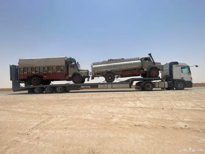 لوبد اسبشل مكره سحب لنقل الكرفانات والغرف والباصات والمعدات 6