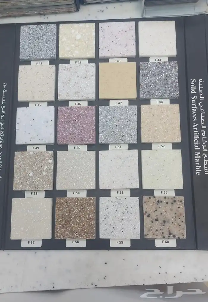 مطابخ ألمنيوم بأسطح رخام أو ألواح أمريكية حسب الطلب 6