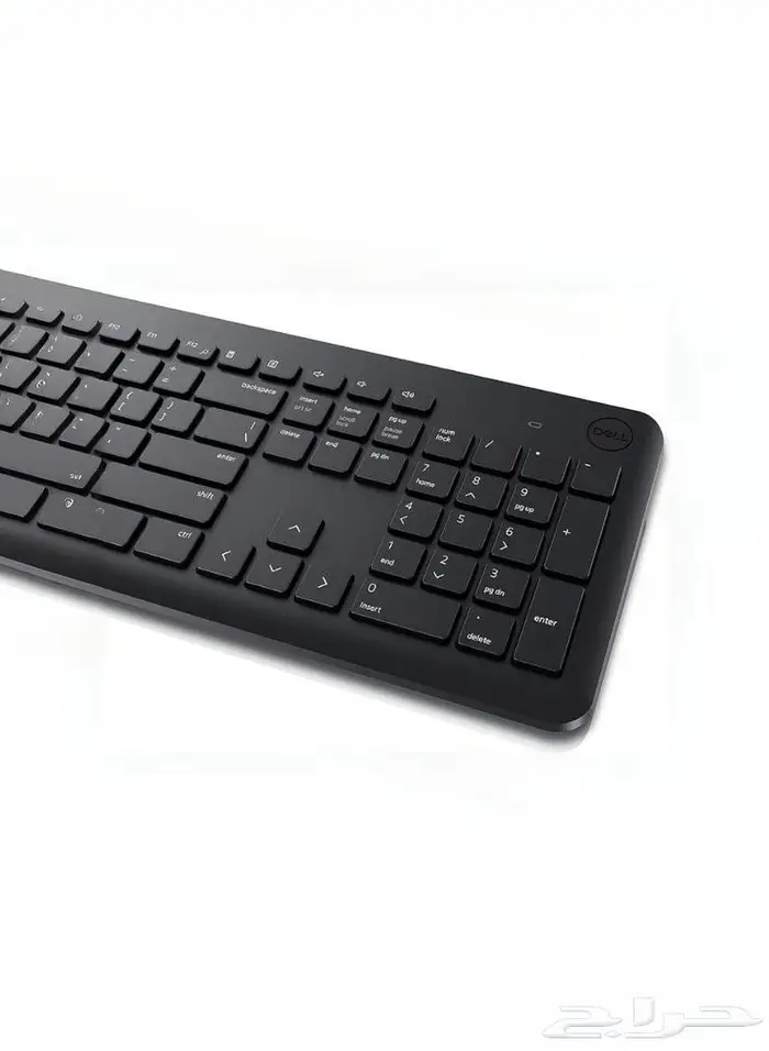 كيبورد وماوس DELL لاسلكي جديد بضمان سنتين Dell KM3322W 0