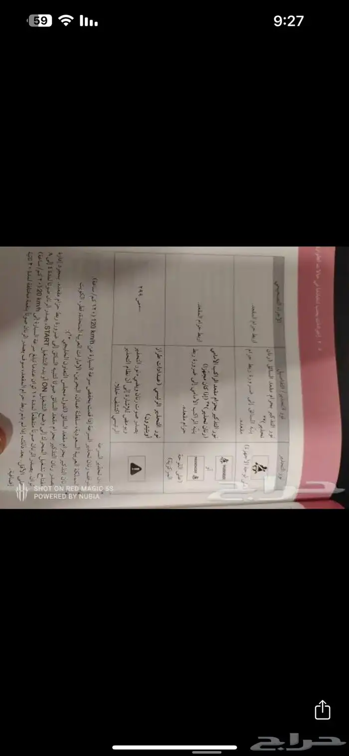 للبيع عداد (طبلون) كورولا فل كامل ليزر 6